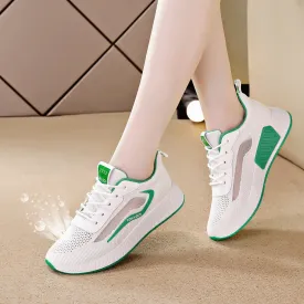 2024 New Style Breathable Fly-woven Fashion Fashionable Comfortable Soft-soled Loafer Sneakers Running Shoes Dancing Lazy Shoes