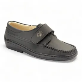 2513 - Gray Sahara Leather Velcro for Boy by London Kids