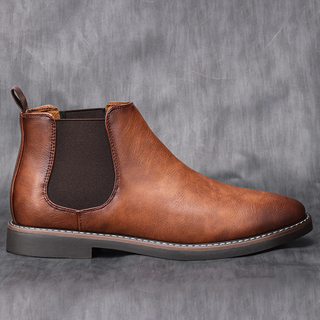 40~46 Men Chelsea Boots Brand Retro Comfortable 2023 Fashion Men Boots #KD5241