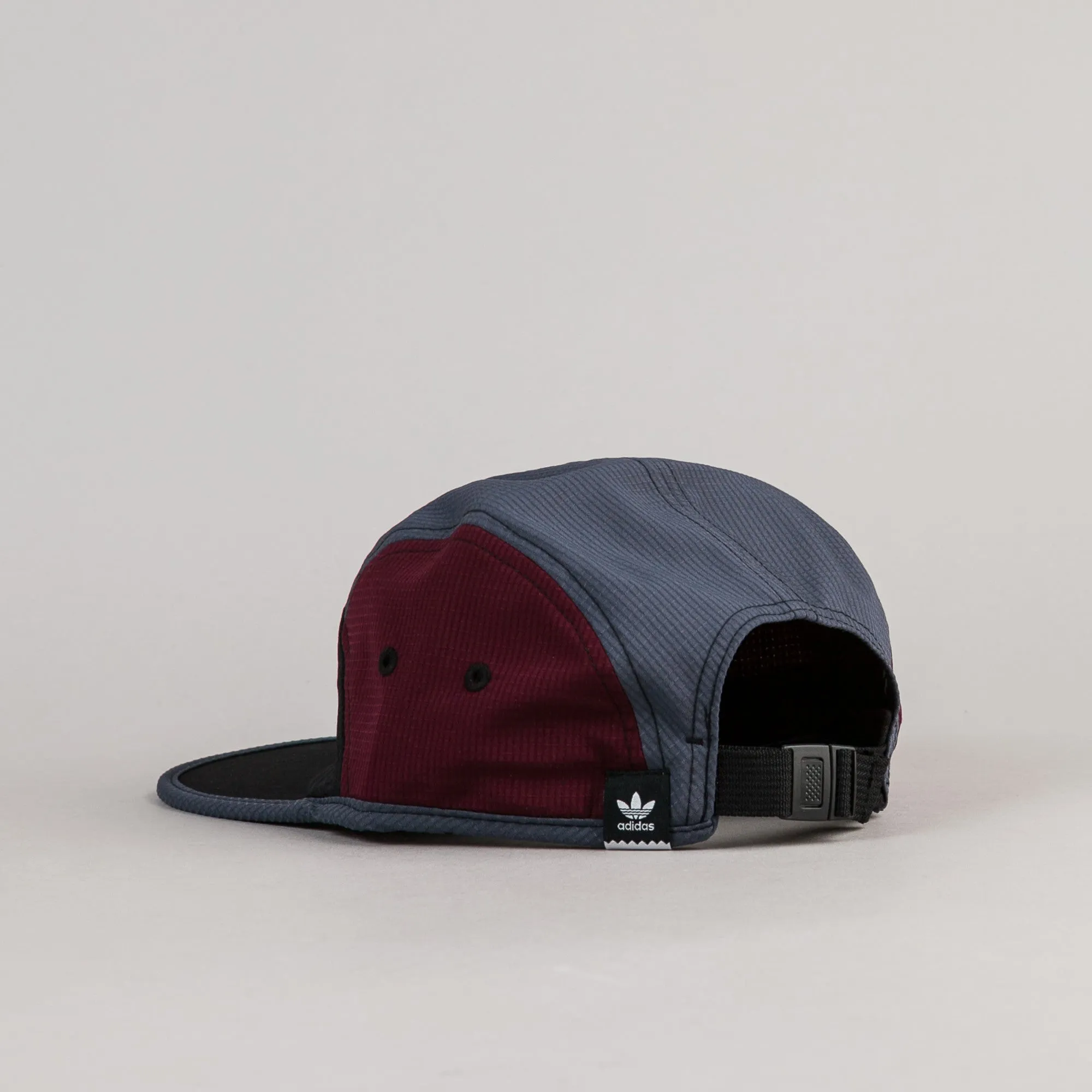 Adidas 5 Panel 2 Cap - Black / Utility Blue / Maroon