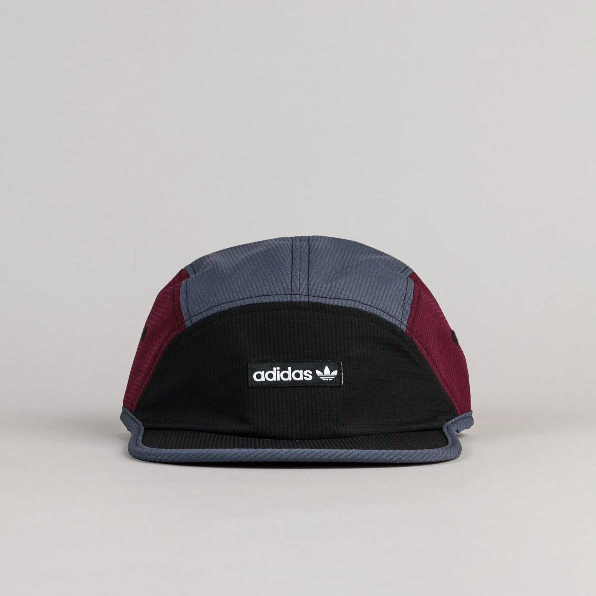 Adidas 5 Panel 2 Cap - Black / Utility Blue / Maroon