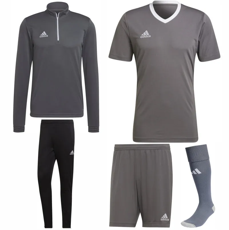 ADIDAS ENTRADA 22 TRAINING BUNDLE TEAM GREY FOUR