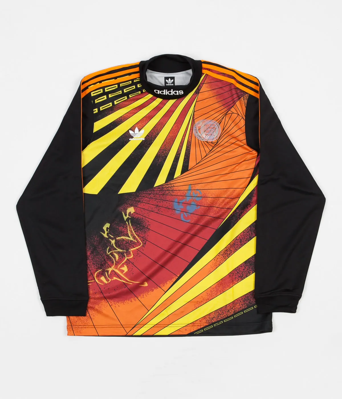 Adidas Nakel Jersey - Black / Yellow / Borang