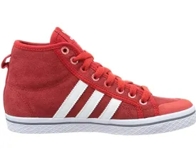 Adidas Original scarpa sneakers alta Honey Stripes Mid G96067 rosso