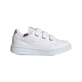 Adidas Originals sneakers da bambina con strappo NY 90 CF C FY9847 white