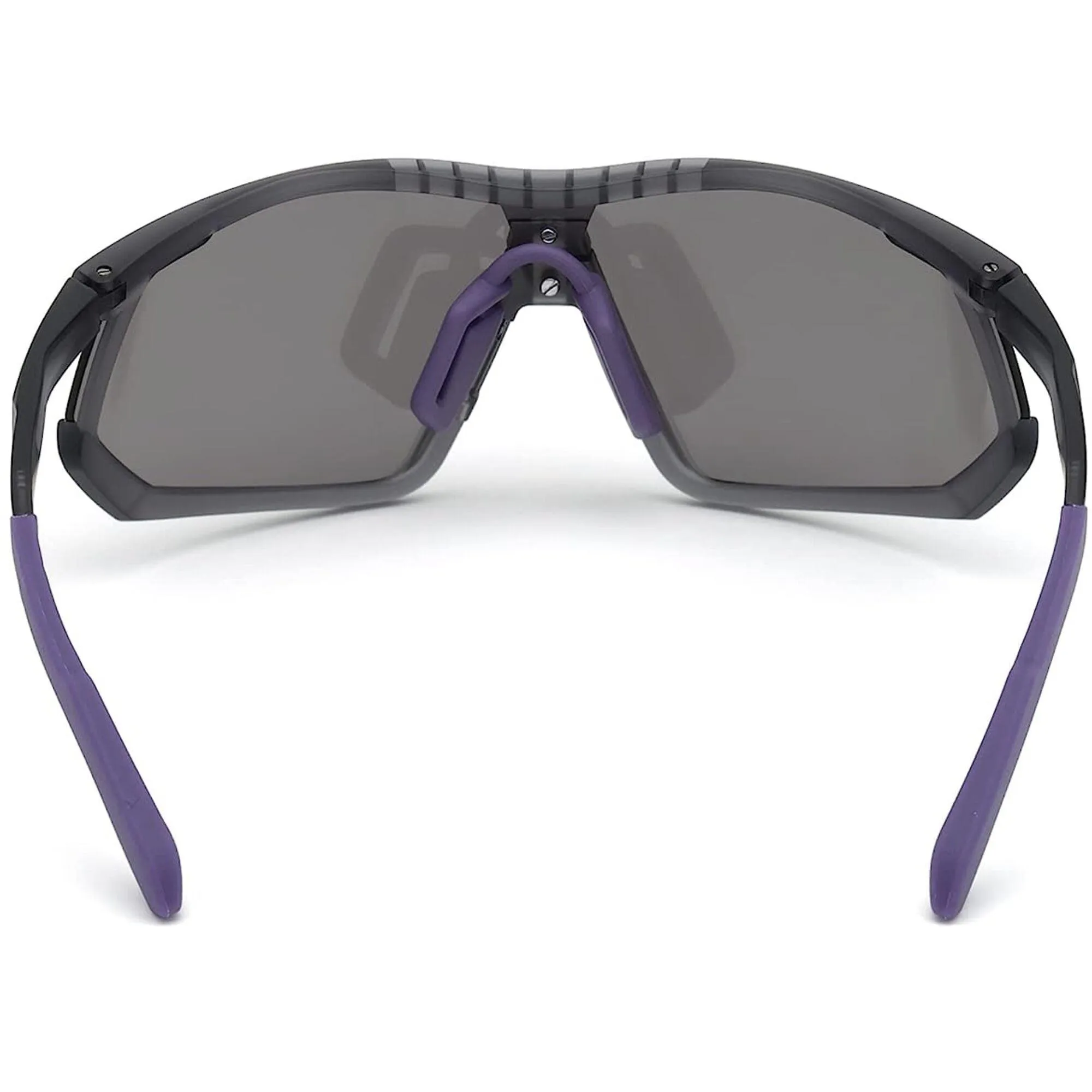 Adidas Women's Sunglasses - Frosted Grey Plastic Frame Smoke Lens | ADIDAS SP0002 20C