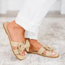 Always Different Sandals, Taupe