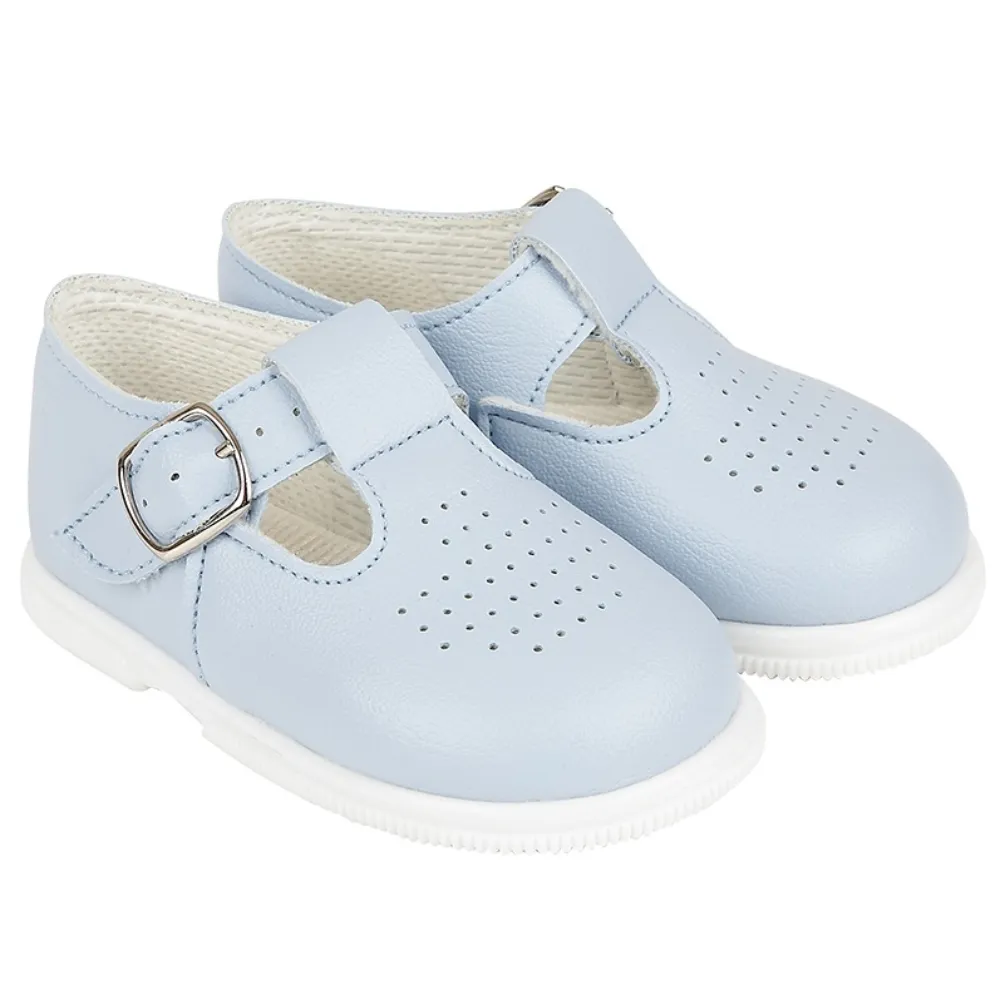 Baypods Boys Baby Blue Hard Soled Shoes