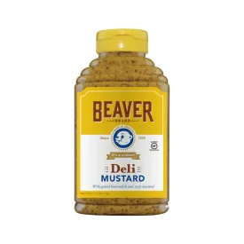 Beaver Brand Deli Mustard, 12.5 oz