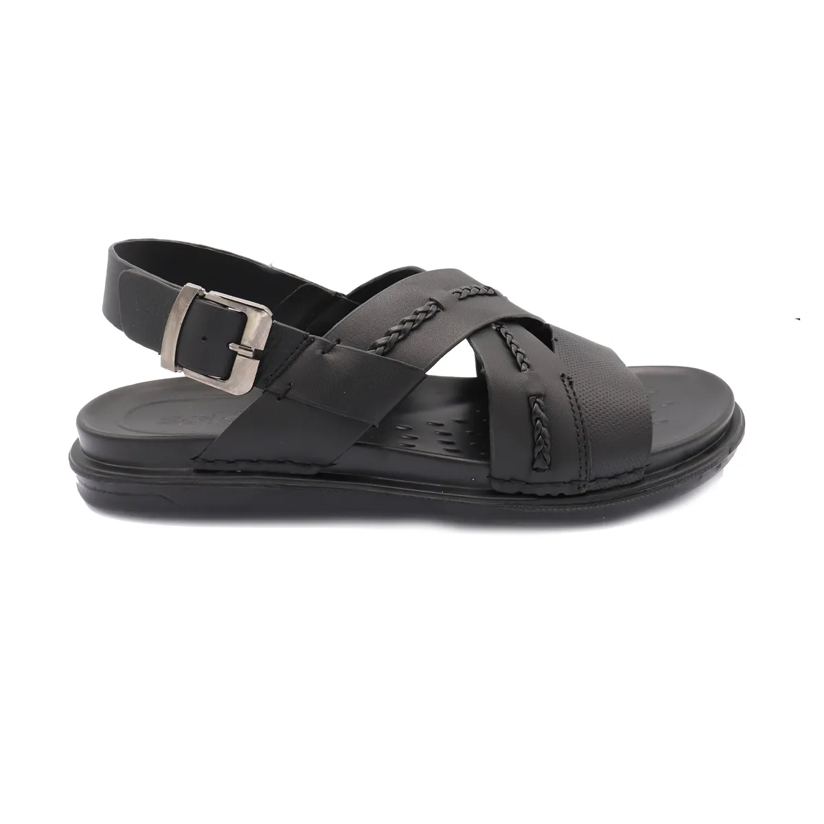 Black Casual Sandal 115138