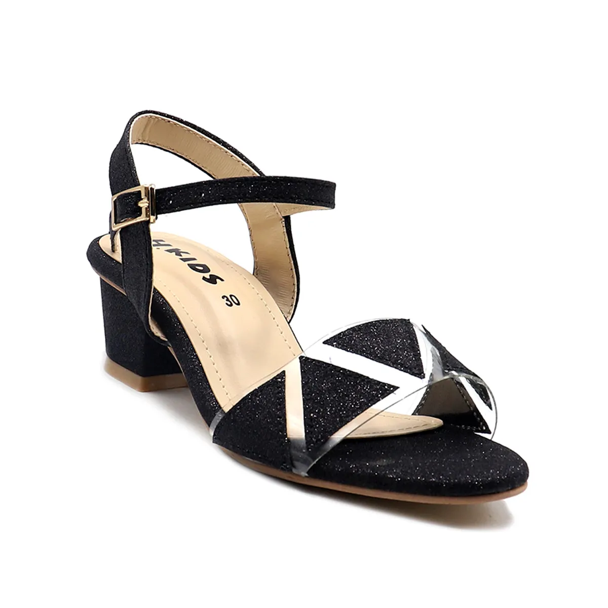 Black Fancy Sandal G30306