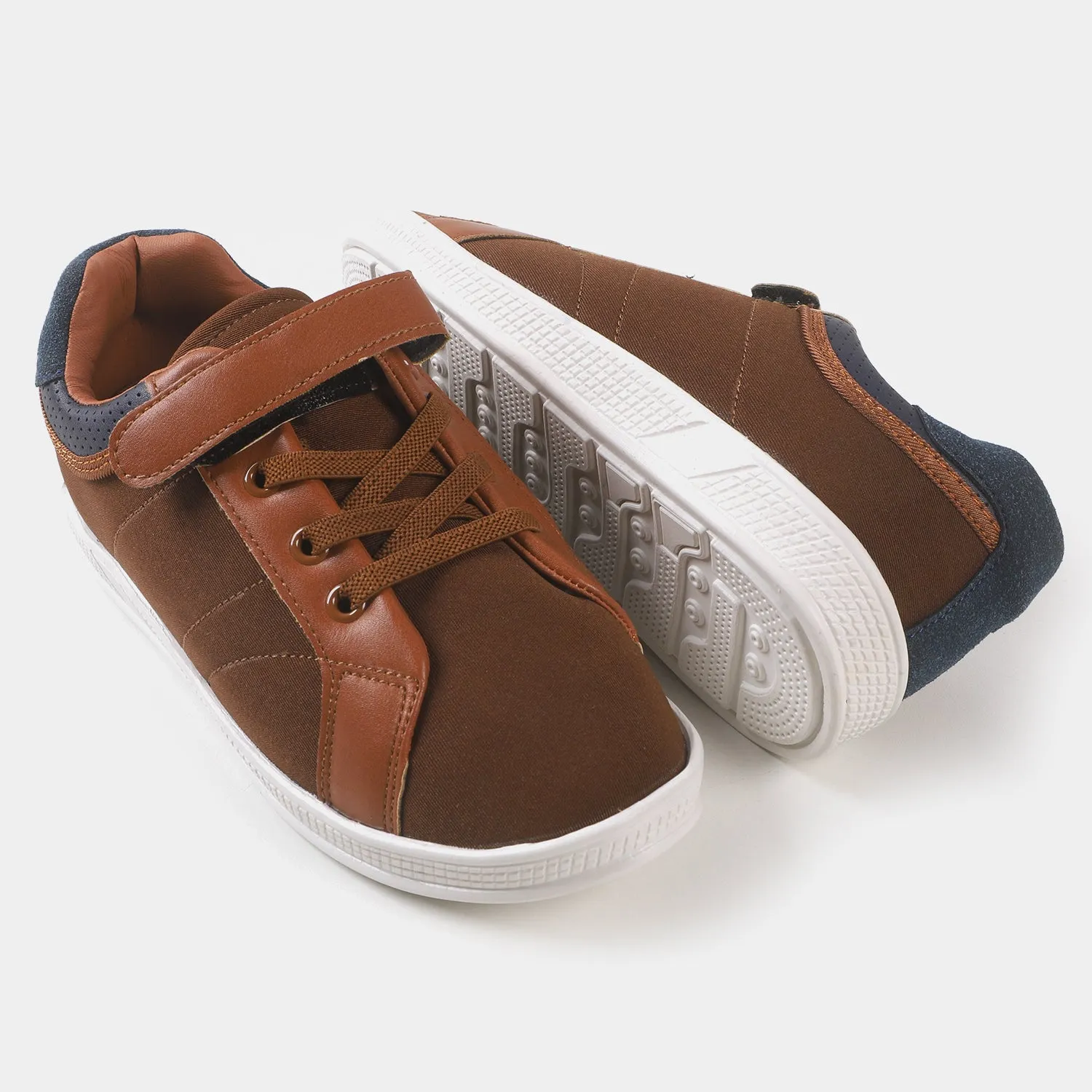 Boys Sneakers JS-2130  - BROWN