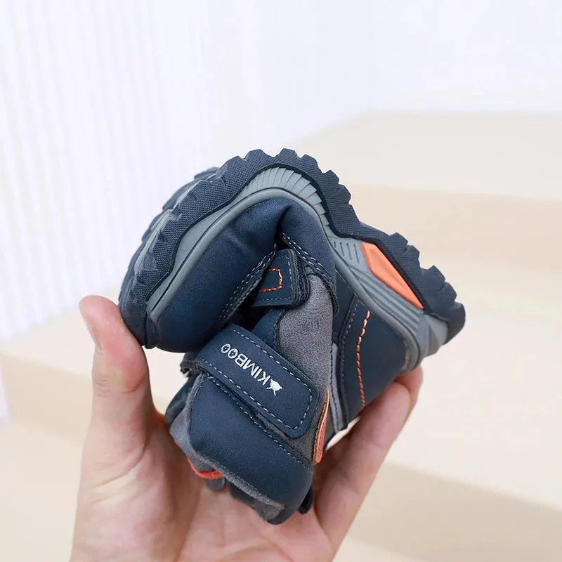 Boys Waterproof Thickened Cotton Soft Outdoor Warm Boots