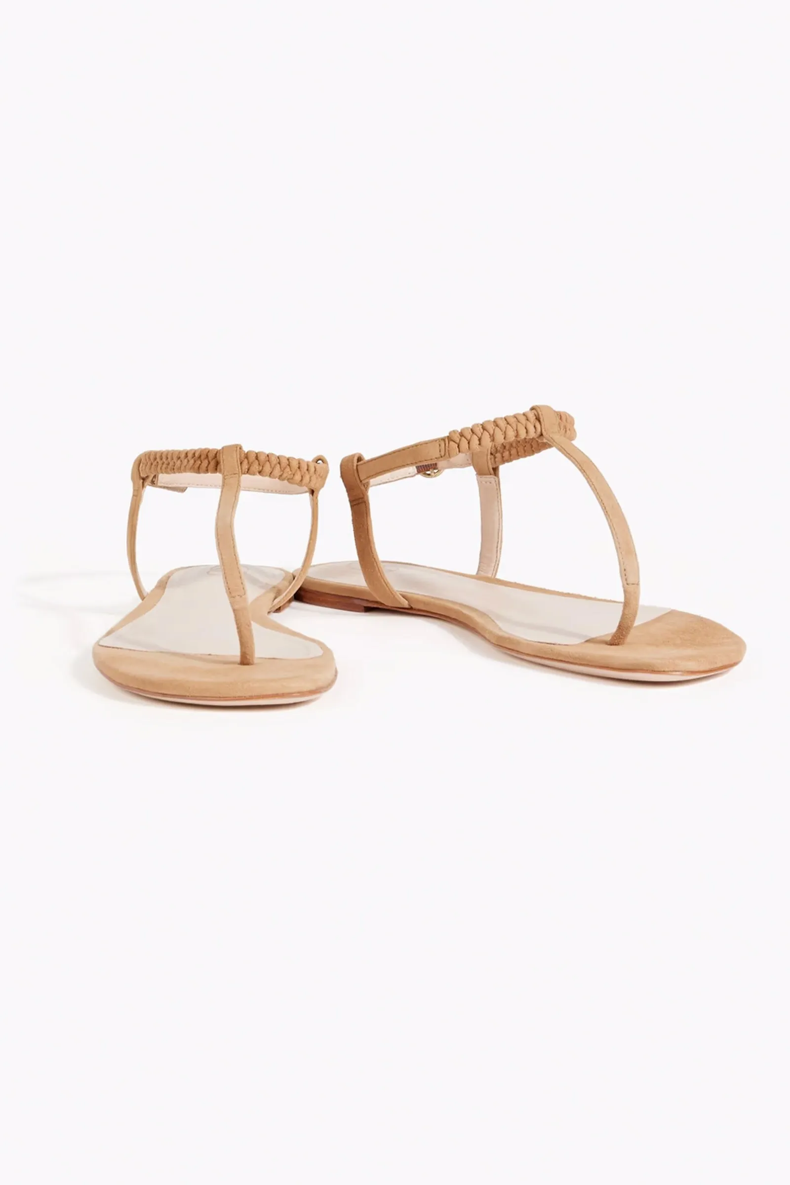 Braided Suede Sandals