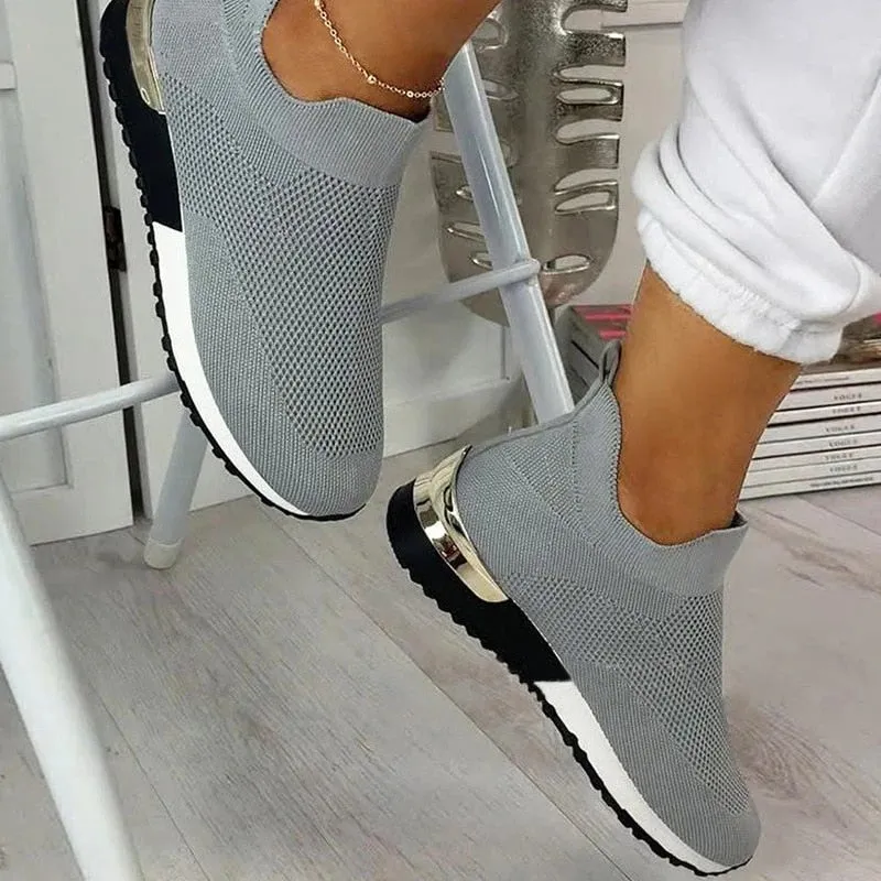 Breathable Elegant Comfortable Slip-On Sneakers