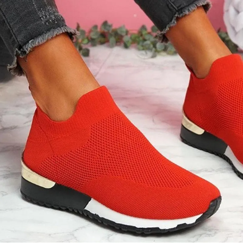 Breathable Elegant Comfortable Slip-On Sneakers