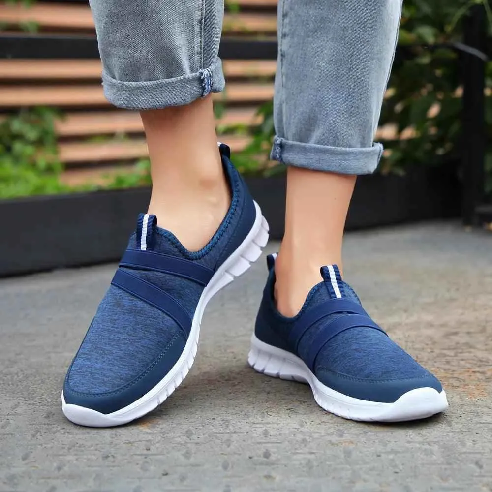 Breathable Mesh Women's Men's Unisex Casual Shoes Flats Loafers