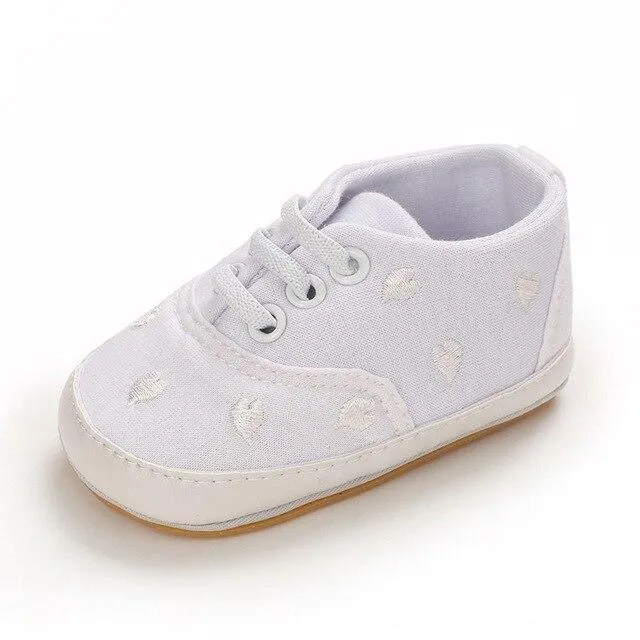 Canvas Breathable Anti-Slip Casual First Walker Shoes 0-18M