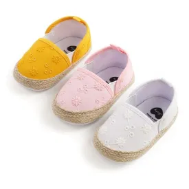 Canvas Breathable Anti-Slip Casual First Walker Shoes 0-18M