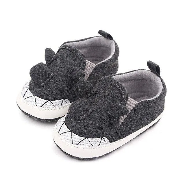 Canvas Breathable Anti-Slip Casual First Walker Shoes 0-18M