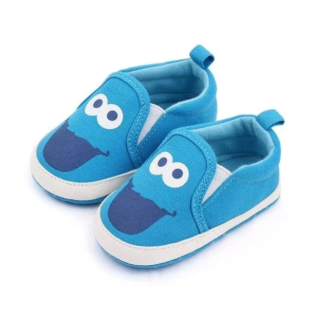 Canvas Breathable Anti-Slip Casual First Walker Shoes 0-18M