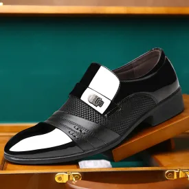 Casual Formal Wear Breathable Leather Shoes