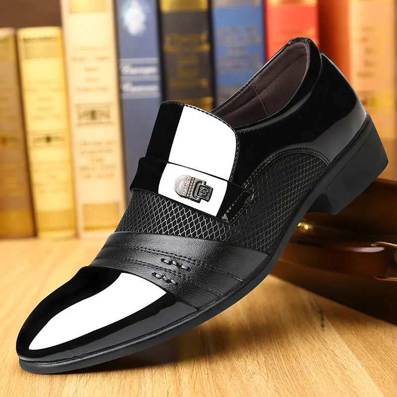 Casual Formal Wear Breathable Leather Shoes