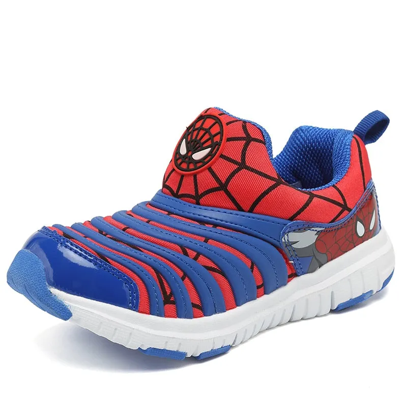 Casual Light Breathable Children's Runing Shoes With Cartoon Pattern