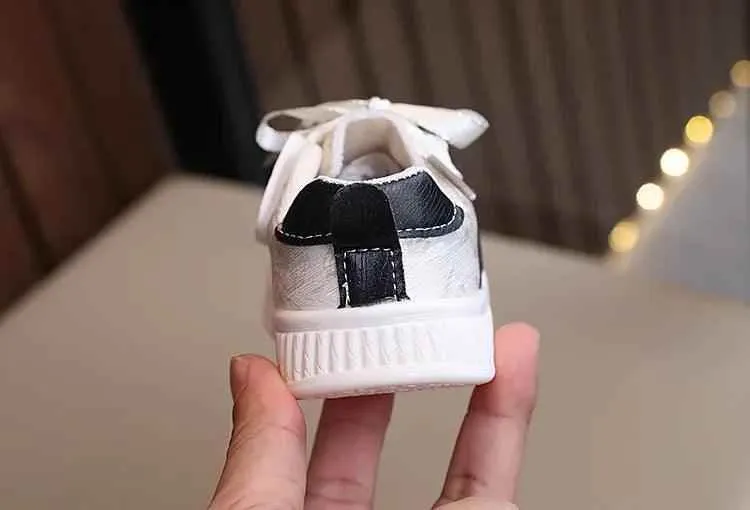 Children's Casual Shoes for Girls with Cute Bear Sneakers - TSS284