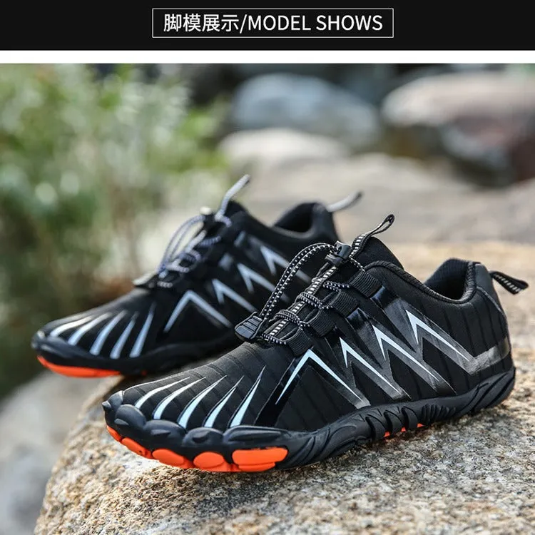 Couple Beach Quick-drying Shoes Lightweight Non-slip Breathable Fishing Shoes Men Amphibious Wading Swimming Shoes