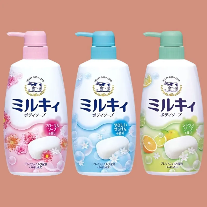 Cow Brand Bouncia Milky Body Soap