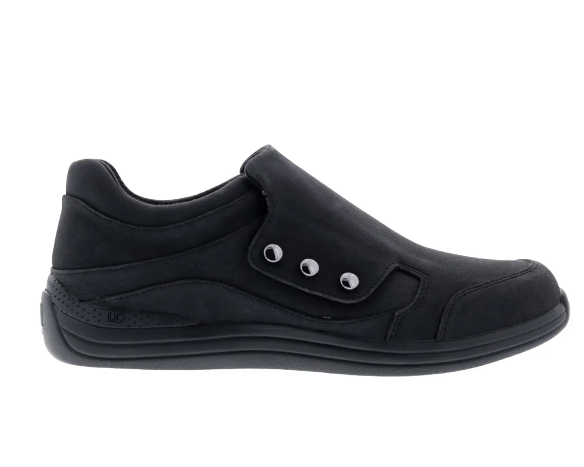 Drew Bouquet Women Casual Shoe In Black Nubuck