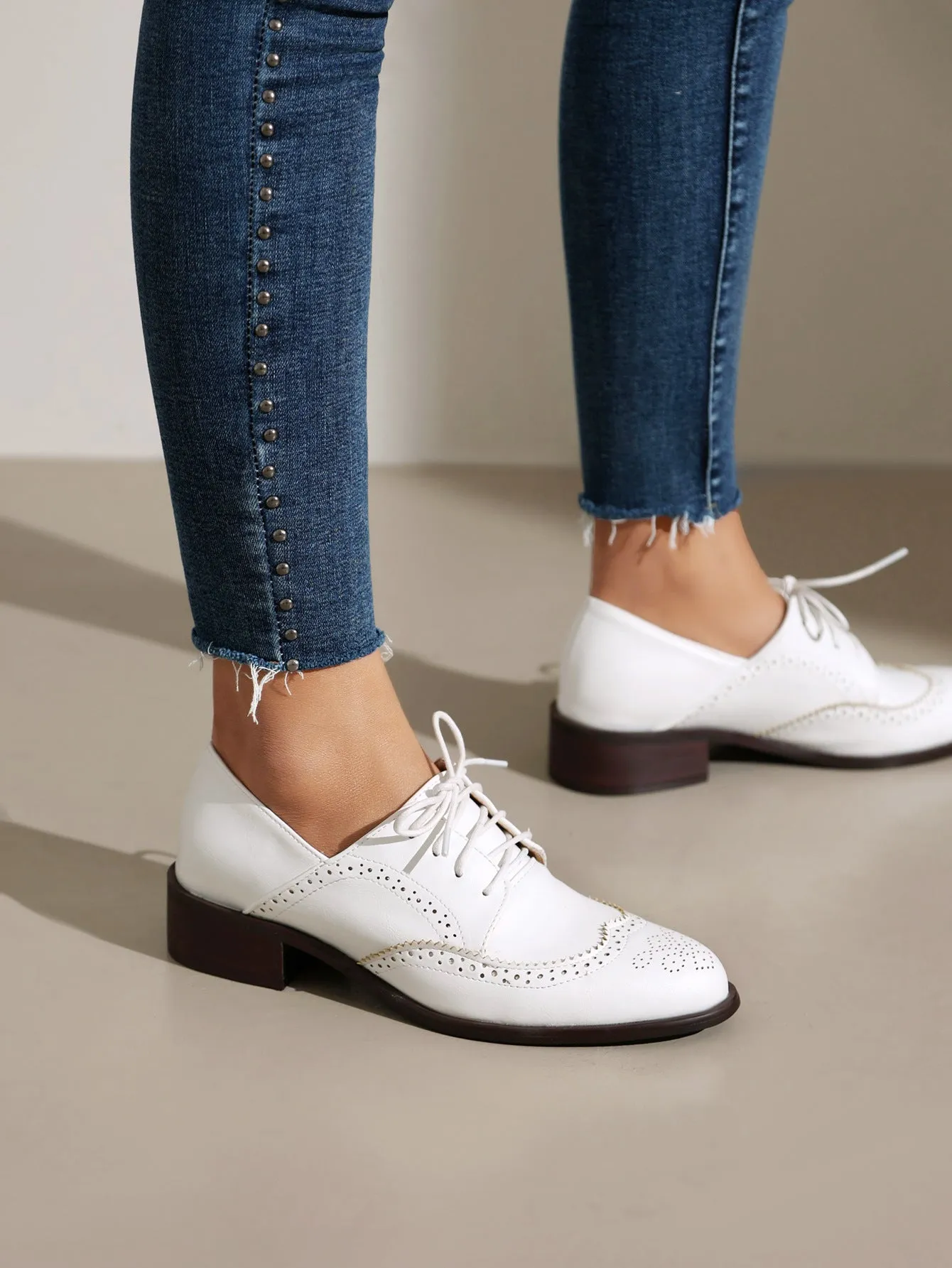 elveswallet Business casual Lace-up Brogues Shoes