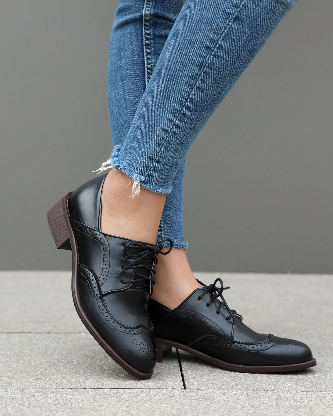 elveswallet Business casual Lace-up Brogues Shoes