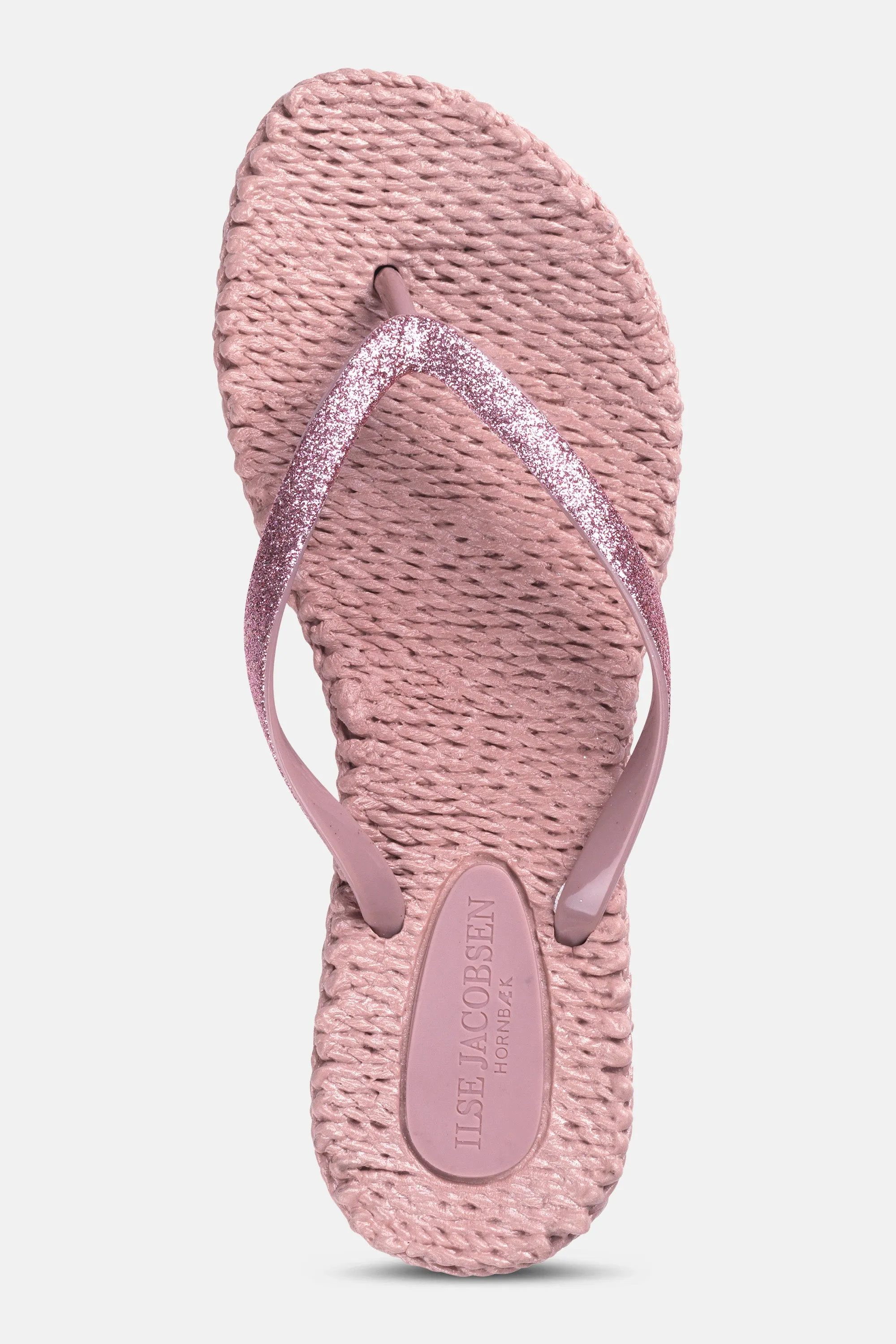 Flip Flop With Glitter - Misty Rose