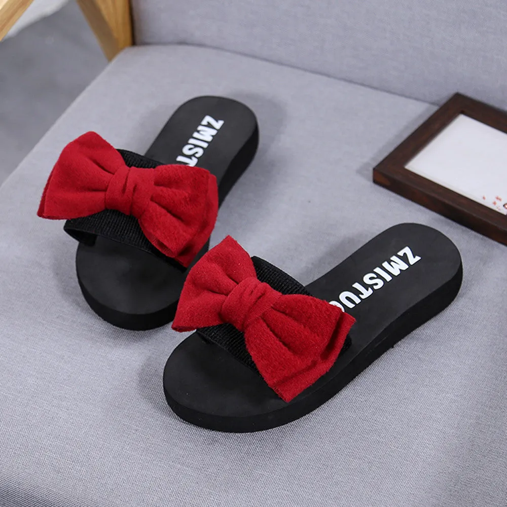 Flip Flops Beach Bow Slipper