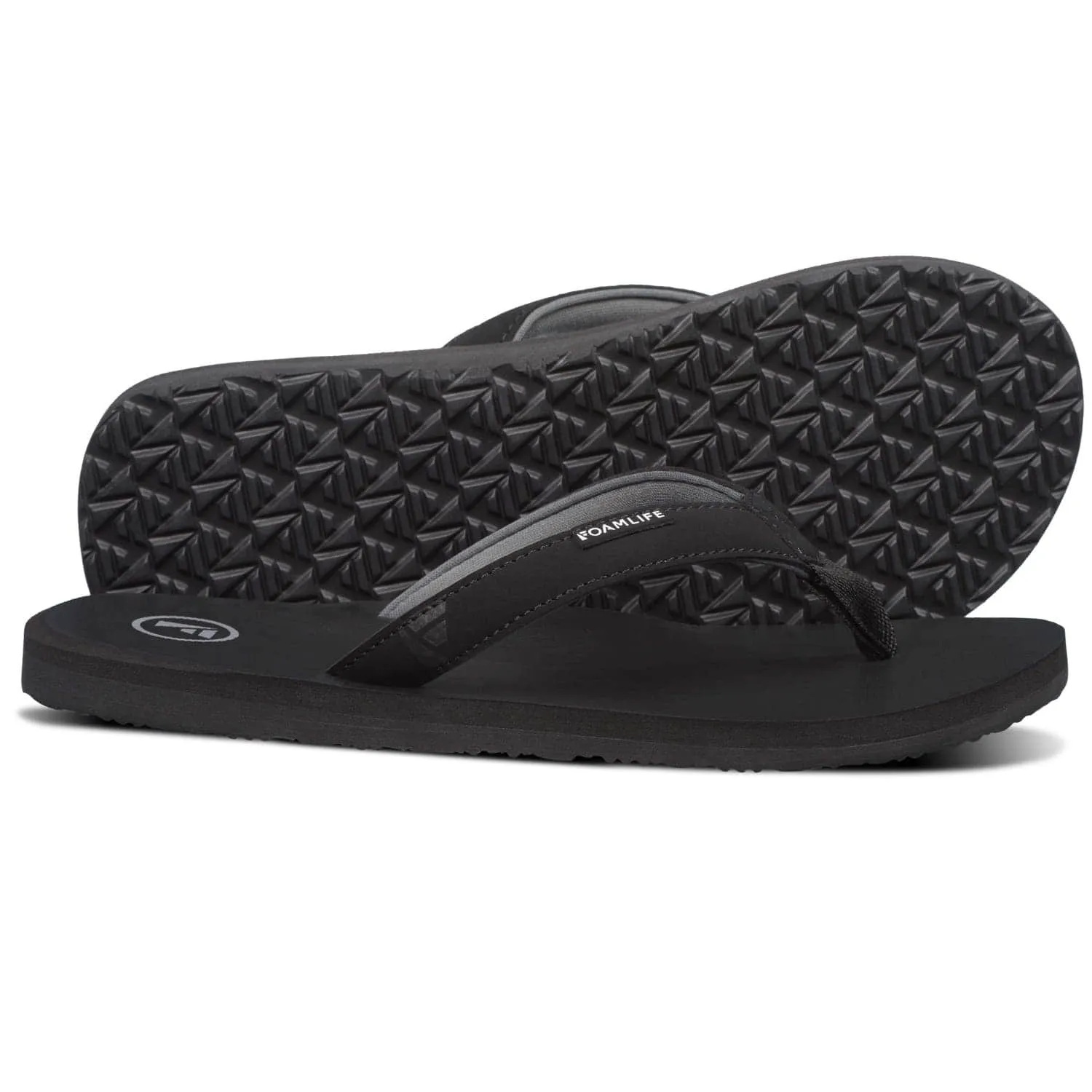 Foamlife Womens Lixi Flip Flops - Black