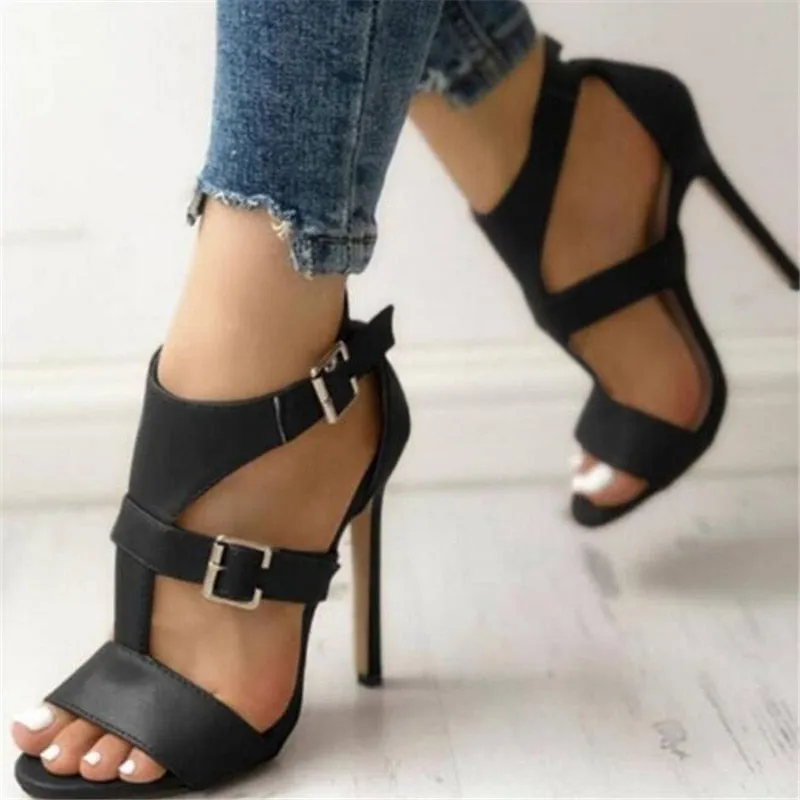 Funki Buys | Shoes | Women's Gladiator High Heel Stiletto Sandals