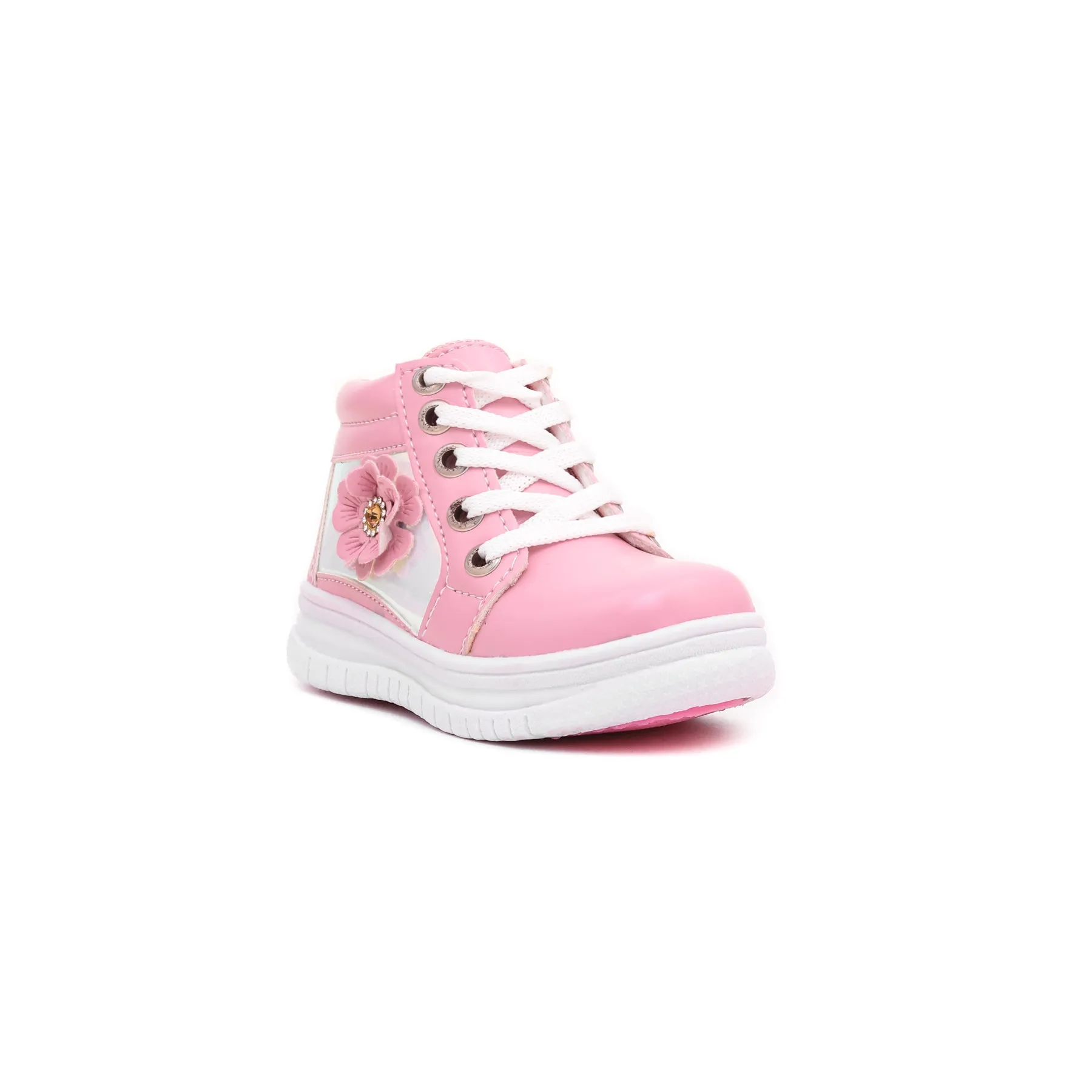 Girls Pink Long Shoes KD8055