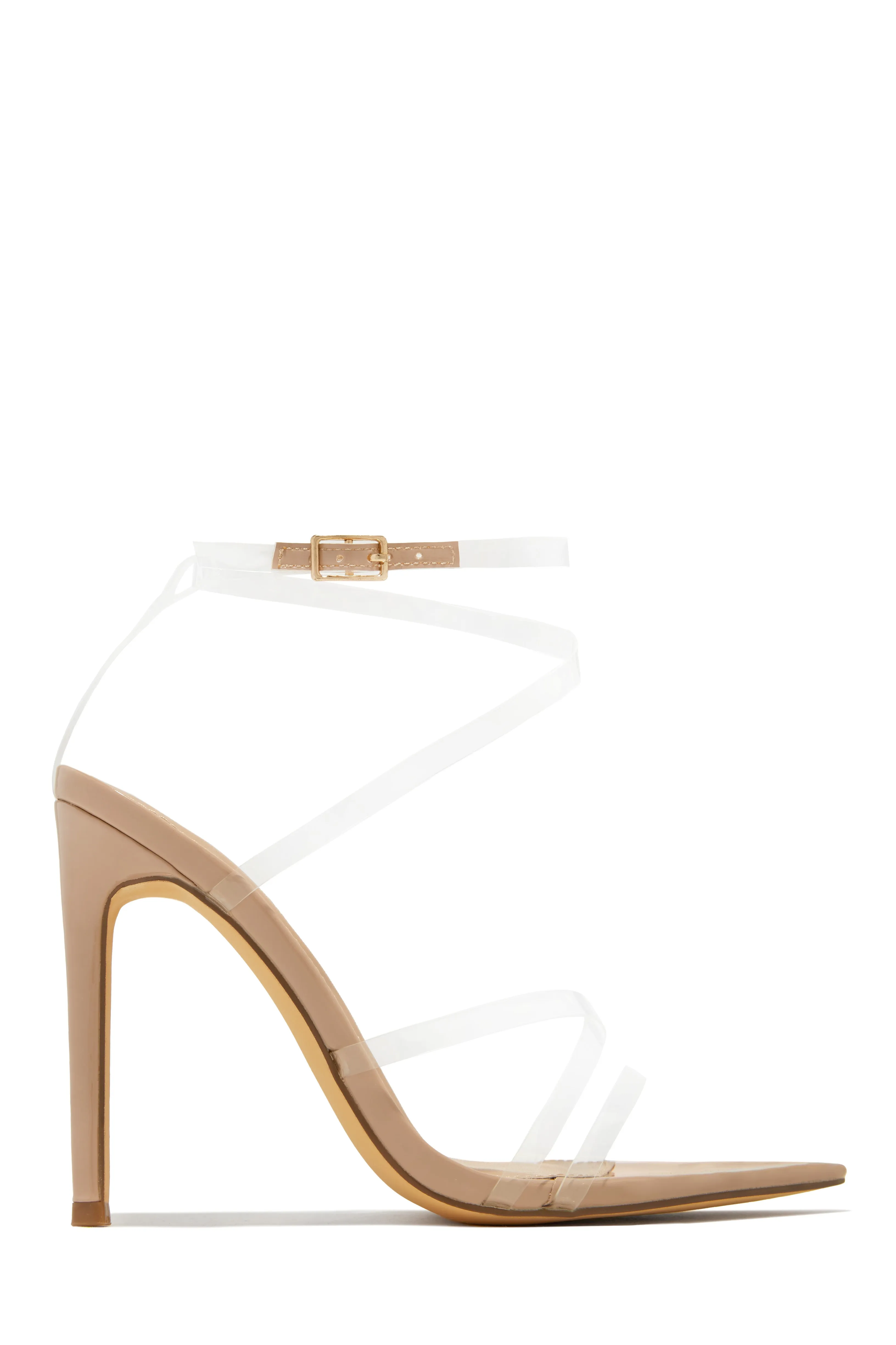 Gossip Girl Strappy High Heels - Gold