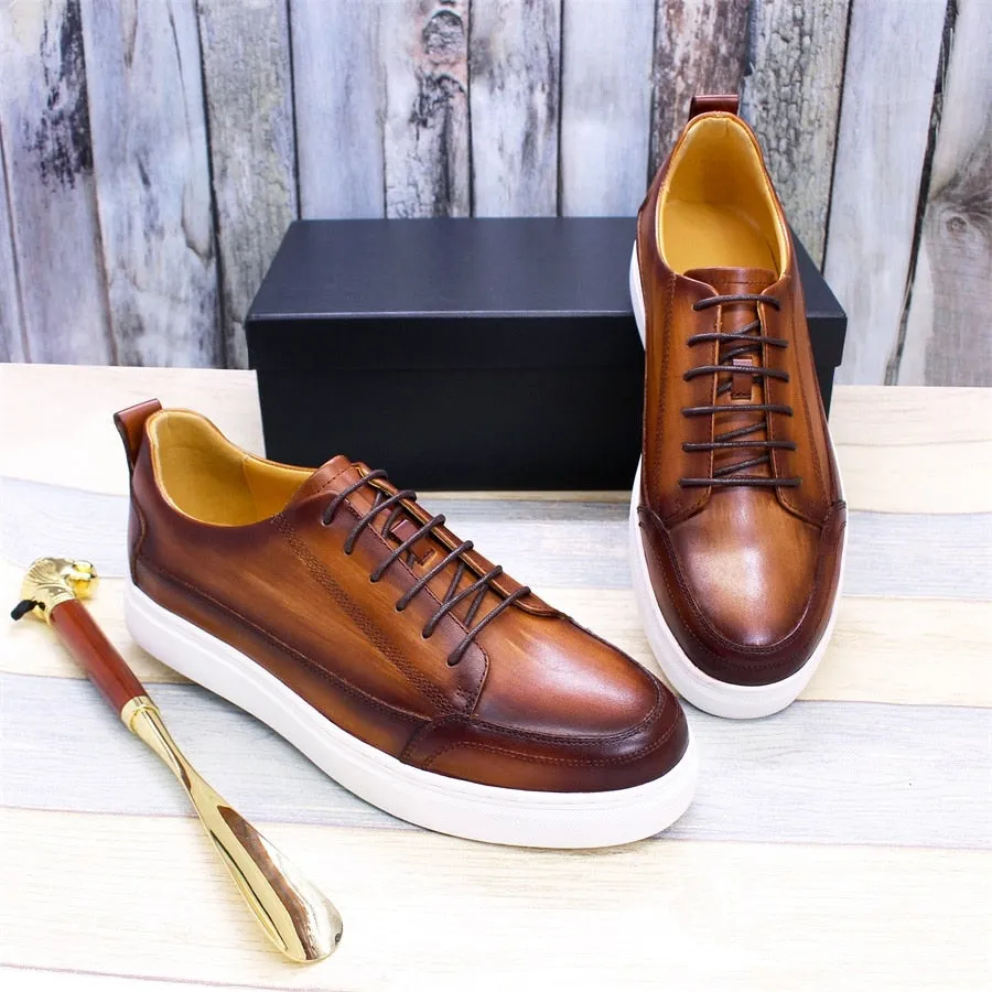 Handmade Men's Leather Casual Shoes