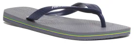 Havaianas Brasil Logo In Grey