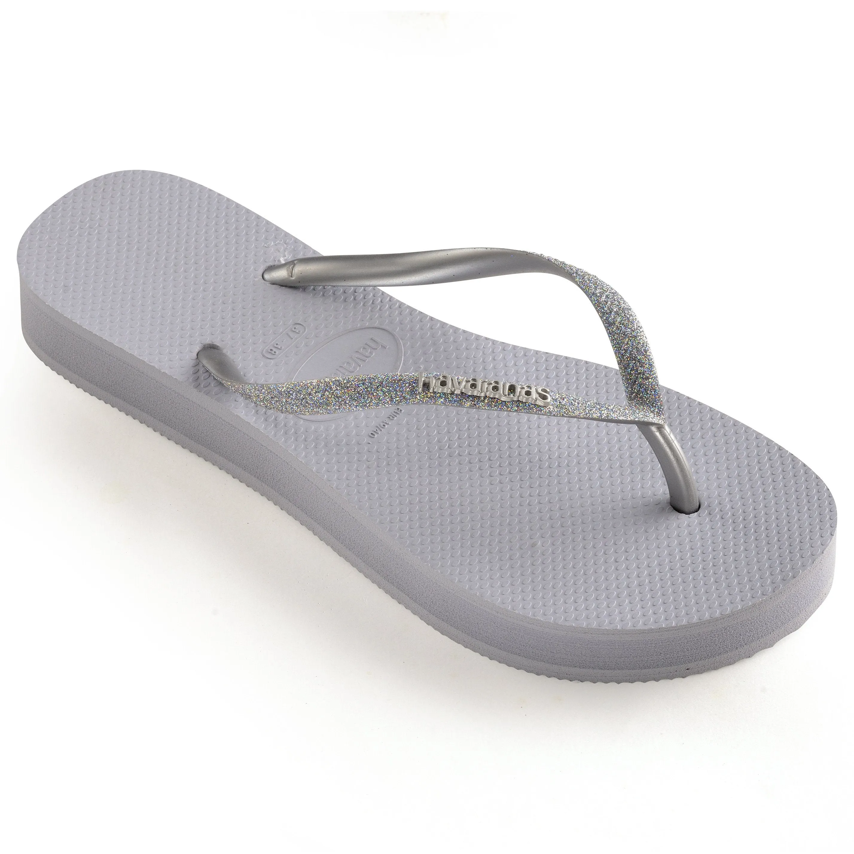 HAVAIANAS SLIM FLATFORM GLITTER