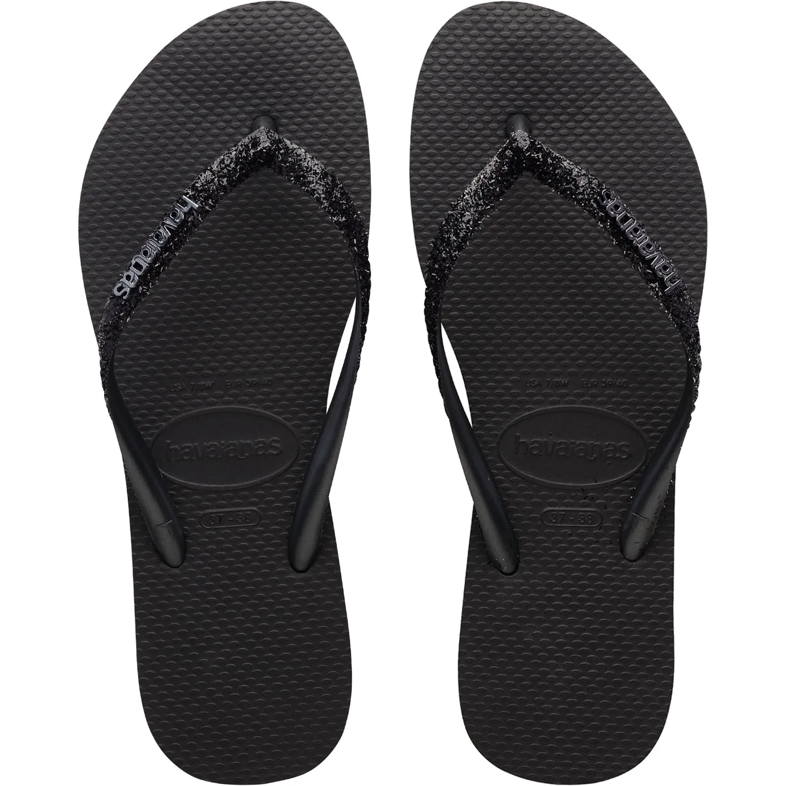 Havaianas Slim Glitter II Flip Flops