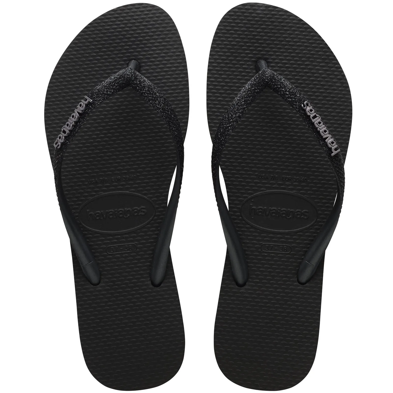 Havaianas Slim Glitter II Flip Flops