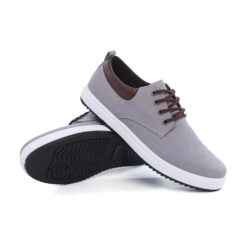 Hnzxzm Fashion Canvas Shoes Men Brand Shoes Breathable Flat Soft Comfortable Men's Casual Shoes Classic Male Brand Footwear A317