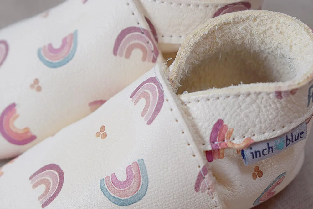 Inch Blue Rainbow Love Baby Shoes