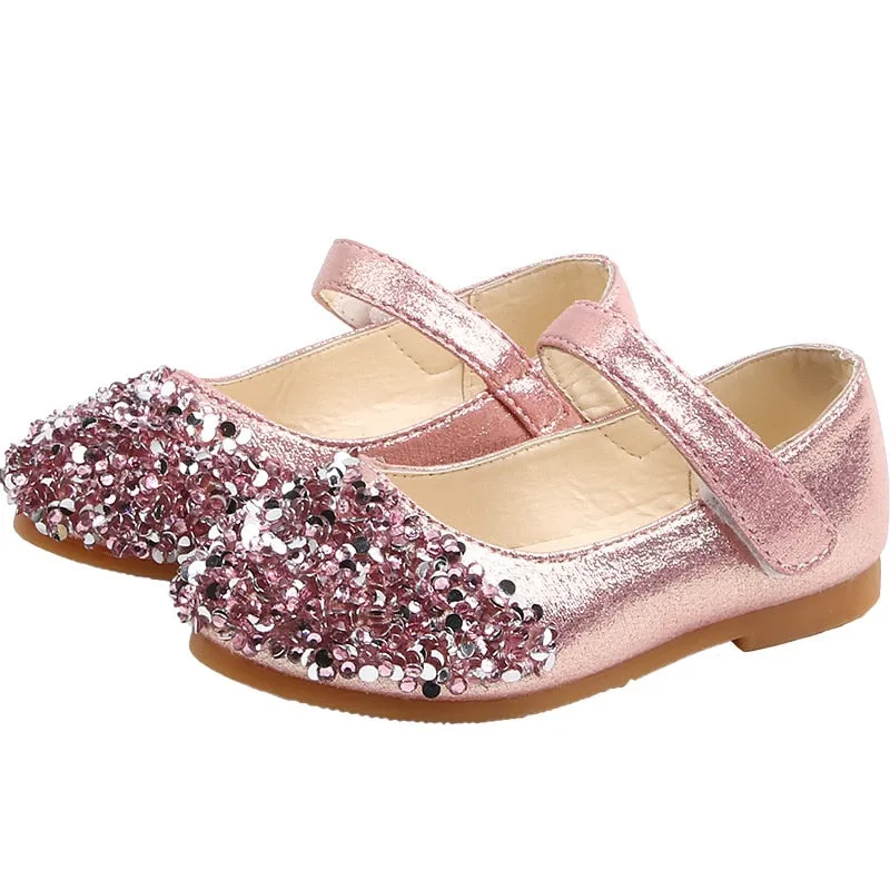 Kids Girls Glitter Princess Shoes/Sandals