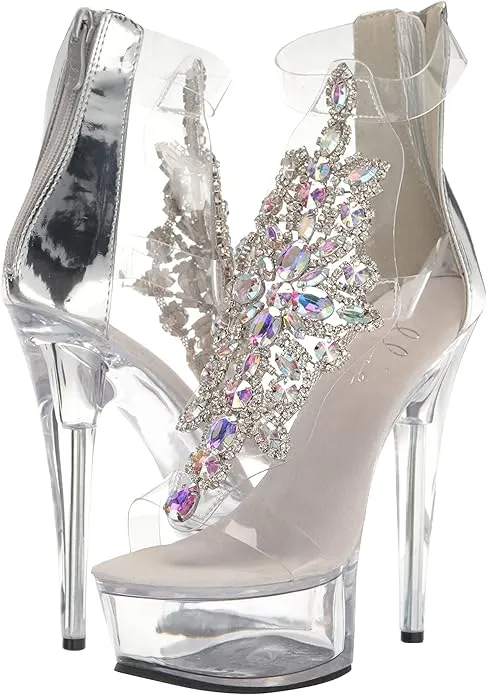 Lara-609 Bejeweled 6" Sandals