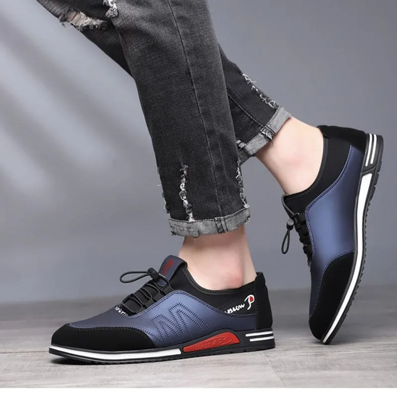 Luxury Leather Casual Slip on Shoes For Men